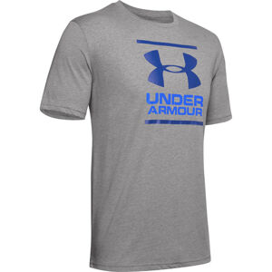 Pánske tričko Under Armour GL Foundation SS T Steel Light Heather - L