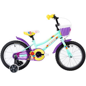 Detský bicykel DHS Daisy 1602 16" - model 2022 Turquoise