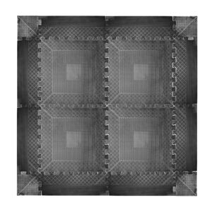 Puzzle záťažová podložka inSPORTline Rubber 1,2 cm