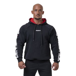 Pánska mikina s kapucňou Nebbia Unlock the Champion 194 Black - XXL