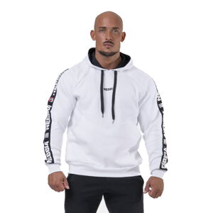 Pánska mikina s kapucňou Nebbia Unlock the Champion 194 White - XL