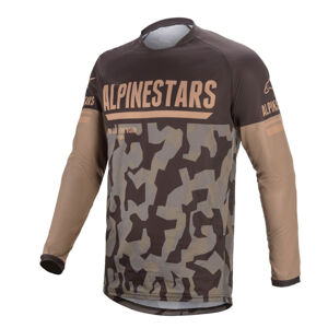 Motokrosový dres Alpinestars Venture R piesková camo/čierna 2022 XXL