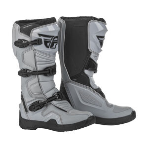 Motokrosové topánky Fly Racing New Maverik Grey Black šedá/čierna - 49