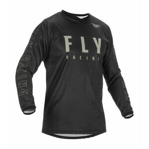 Motokrosový dres Fly Racing F-16 2022 Black Grey čierna/šedá - XXL