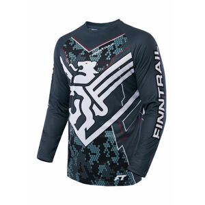 Motokrosový dres Finntrail Jersey CamoGrey camo/šedá - L