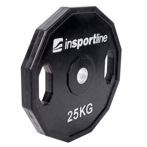 Pogumovaný kotúč inSPORTline Ruberton 25 kg