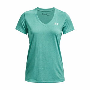 Dámske funkčné tričko Under Armour Tech SSV Twist Green - XS