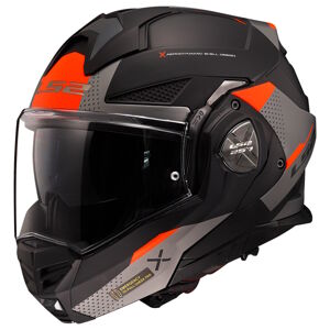 Výklopná moto prilba LS2 FF901 Advant X Oblivion Matt Black Titanium P/J 3XL (65-66)