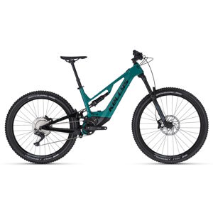 Celoodpružený elektrobicykel Kellys Theos F50 SH Teal 29"/27,5" 8.0 L (17", 176-196 cm)