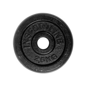 Liatinový kotúč inSPORTline Castblack 2,5 kg