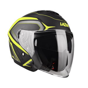 Moto prilba Lazer Tango Hexa Black-Yellow-Matt - XL (61-62)