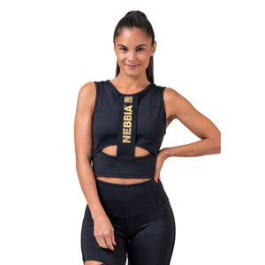 Dámsky tank top Nebbia Honey Bunny 822 Black - XS