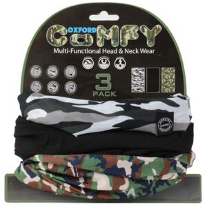 Univerzálny multifunkčný nákrčník Oxford Comfy 3-pack camo