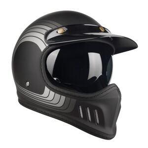 Moto prilba Lazer Cross TT Line Grey Black Grey Matt - S (55-56)