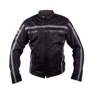 Moto bunda W-TEC Bellvitage Crow čierno-šedá - 3XL