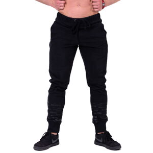 Pánske tepláky Nebbia Gym Hero Joggers 153 Black - M