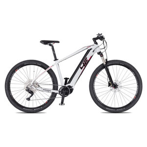 Horský elektrobicykel 4EVER ESWORD Elite Lady 29" - model 2021 biela/metal ružová - 17"