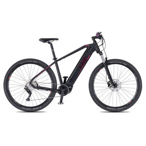 Horský elektrobicykel 4EVER ESWORD Sport Lady 29" - model 2021 čierna / ružová - 17"