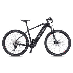 Horský elektrobicykel 4EVER Esword Team 29" - model 2021 čierna/metal strieborná - 20,5"