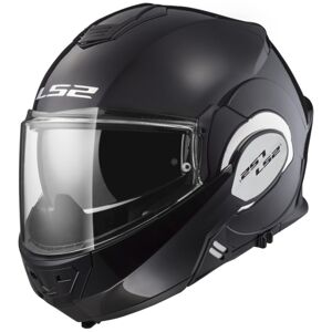 Výklopná prilba LS2 FF399 Valiant Solid Gloss Black - XS (53-54)