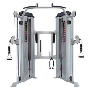 Protismerné kladky s hrazdou Steelflex Hope HDC2000 Dual Cable Chin Up