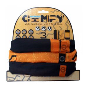 Univerzálny multifunkčný nákrčník Oxford Comfy 3-pack Harley Davidson colors