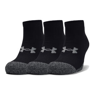 Unisex členkové ponožky Under Armour Heatgear Locut 3 páry Black - XL (46-50,5)