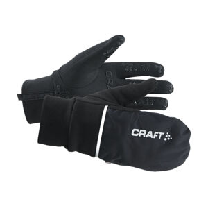 Rukavice 2v1 CRAFT ADV Hybrid Weather čierna - XXL