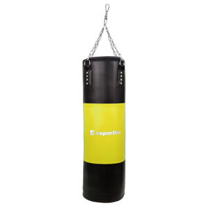 Plniace boxovacie vrece inSPORTline 33x150 cm / 50kg-100kg čierno-žltá