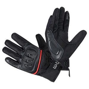 Moto rukavice W-TEC Airomax Black-Red Line - XXL