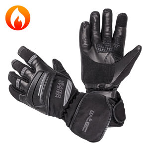 Vyhrievané rukavice W-TEC HEATston šedá - 3XL