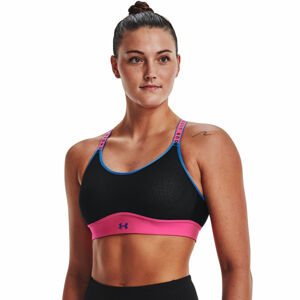 Dámska podprsenka Under Armour Infinity Mid Bra Blocked Black - XL