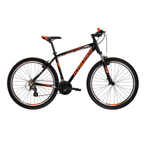 Horský bicykel Kross Hexagon 2.0 27,5" - model 2022 čierna/oranžová/šedá - L (21'')