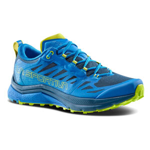 Pánske trailové topánky La Sportiva Jackal II Electric Blue/Lime Punch - 46