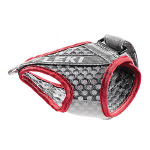 Pútka Leki Shark Frame Strap Mesh Grey-Red - M/L/XL