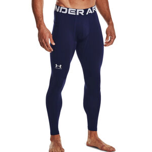 Pánske kompresné legíny Under Armour CG Armour Leggings Midnight Navy - XL