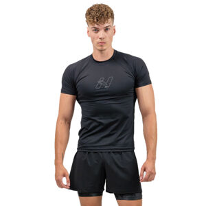 Pánske kompresné tričko Nebbia ENDURANCE 346 Black - M