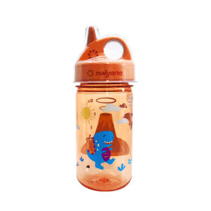 Detská fľaša NALGENE Grip'n Gulp 350 ml 2023 Orange Volcano