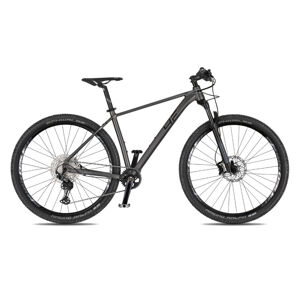 Horský bicykel 4EVER Prodigy Race 29" - model 2021 titan/metal strieborná - 17"