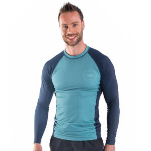 Pánske tričko pre vodné športy Jobe Rashguard s dlhým rukávom Vintage Teal - S