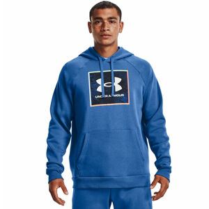 Pánska mikina Under Armour Rival Flc Graphic Hoodie blue - XL