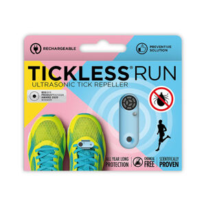 Ultrazvukový repelent proti kliešťom Tickless Run pre bežcov blue