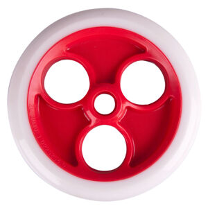 Predné koliesko Spartan 230x33mm pre kolobežku Jumbo 2 bielo-červená
