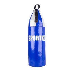 Detské boxovacie vrece SportKO MP8 24x70 cm modro-biela