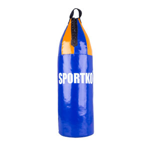 Detské boxovacie vrece SportKO MP8 24x70 cm modro-oranžová