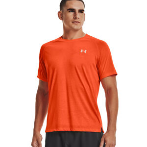 Pánske bežecké tričko Under Armour Streaker Tee Orange - M