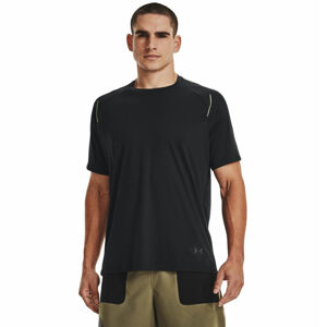 Pánske tričko Under Armour Terrain Shortsleeve Black - M