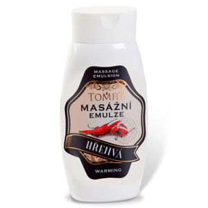 Masážna emulzia Tomfit hrejivá 250 ml