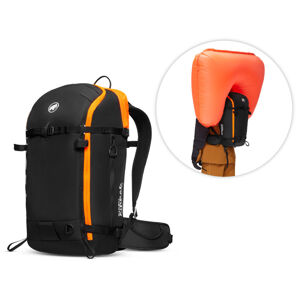 Lavínový batoh Mammut Tour 30 Removable Airbag 3.0 30l Black