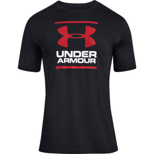Pánske tričko Under Armour GL Foundation SS T Black/White/Red - M